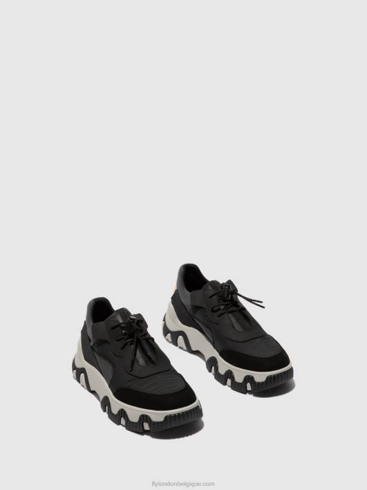 baskets élastiquées fian634 Fly London femmes multi-noir 0FBB772