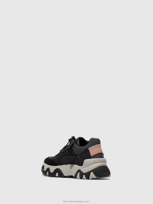 baskets élastiquées fian634 Fly London femmes multi-noir 0FBB772