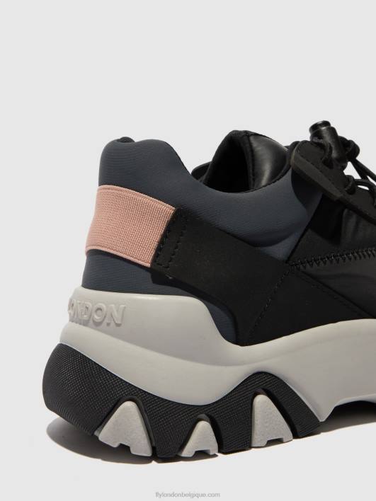 baskets élastiquées fian634 Fly London femmes multi-noir 0FBB772