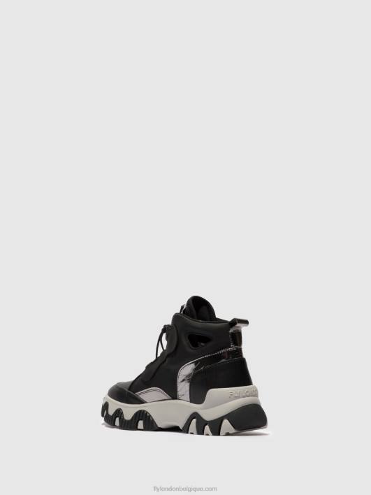 baskets montantes feny633 Fly London femmes multi-noir 0FBB771