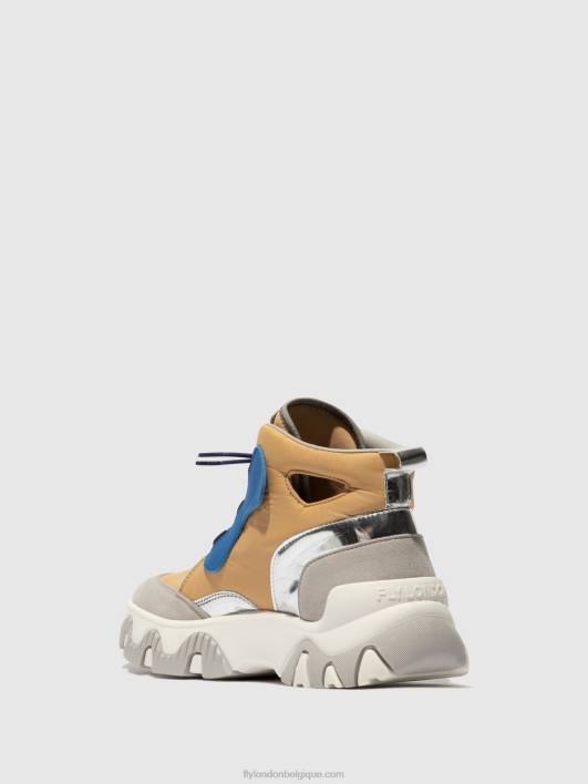 baskets montantes feny633 Fly London femmes pêche 0FBB747