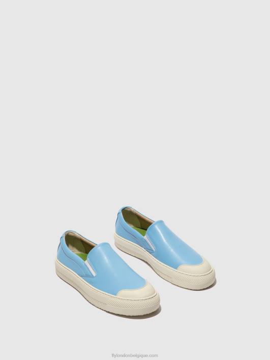 toaf584 baskets à enfiler Fly London femmes bleu 0FBB707