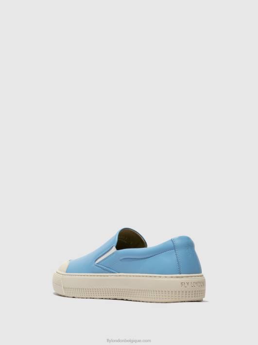 toaf584 baskets à enfiler Fly London femmes bleu 0FBB707
