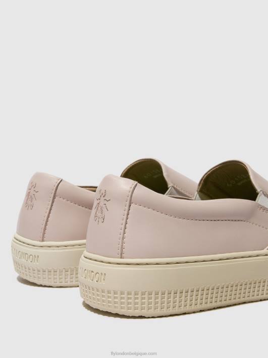 toaf584 baskets à enfiler Fly London femmes rose 0FBB709