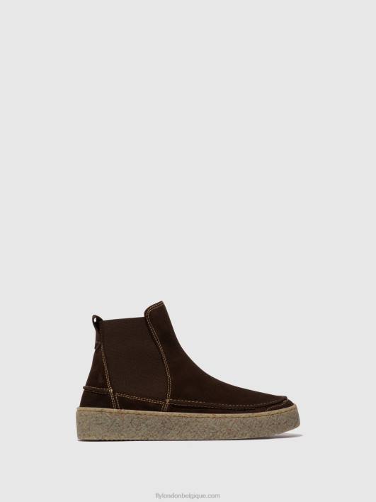 bottines chelsea roop541 Fly London Hommes mocca 0FBB801