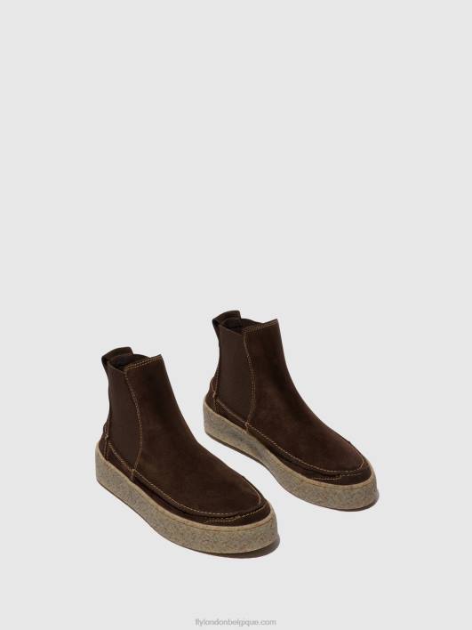 bottines chelsea roop541 Fly London Hommes mocca 0FBB801