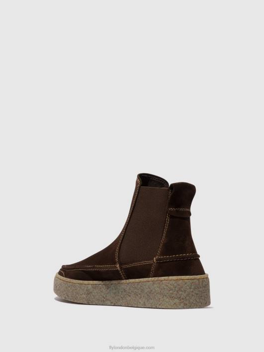 bottines chelsea roop541 Fly London Hommes mocca 0FBB801