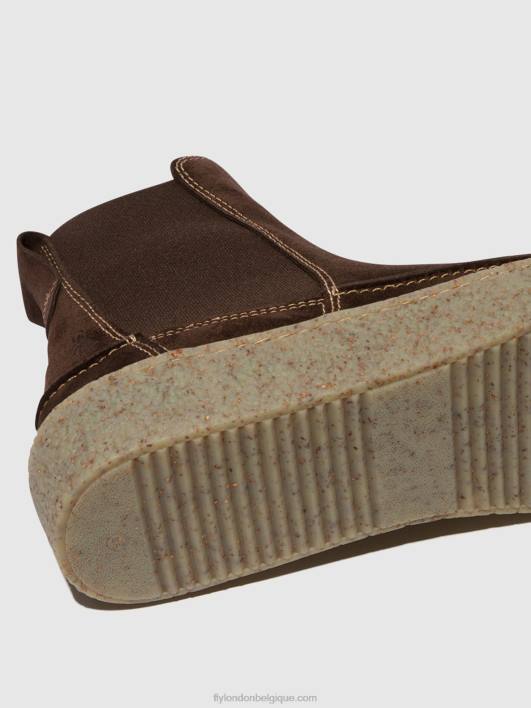 bottines chelsea roop541 Fly London Hommes mocca 0FBB801