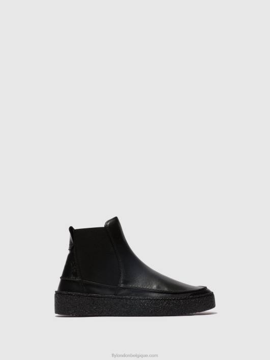 bottines chelsea roop541 Fly London Hommes noir 0FBB802