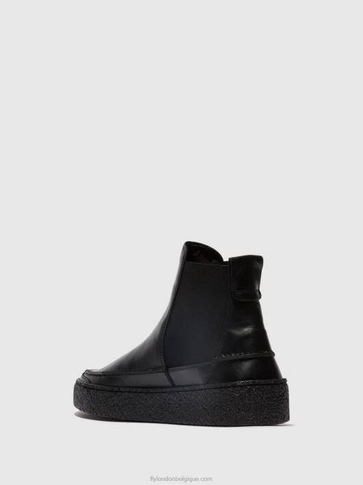bottines chelsea roop541 Fly London Hommes noir 0FBB802
