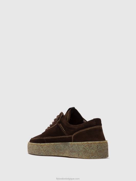 chaussures à lacets ruko589 Fly London Hommes mocca 0FBB819